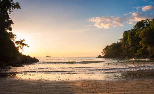 landscape punta quepos atardecer